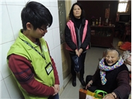 2014.1.17“塘尾有真情，节前送关爱”