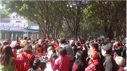 2014.1.14海华社区服务中心义写对联活动通讯稿