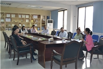 2015年4月17日区民政局领导视察机构社区服务中心